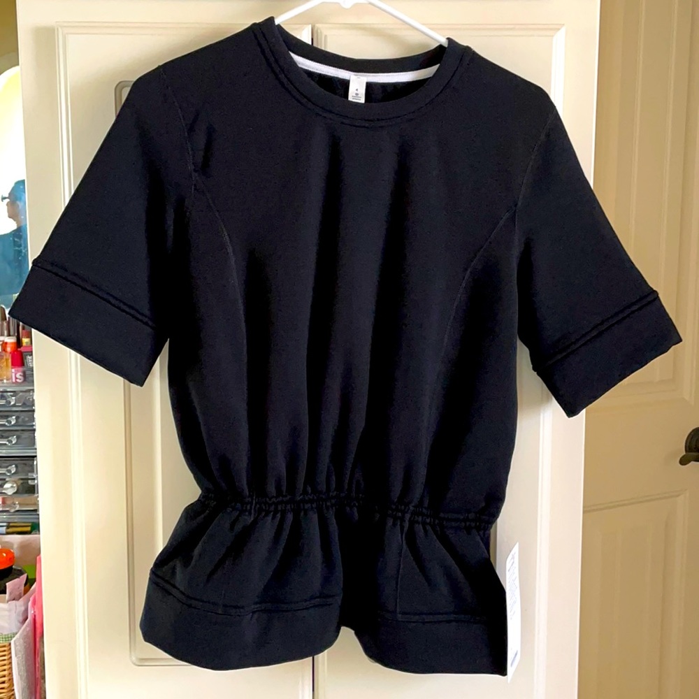 Peplum Pullover by 🍋 lululemon in black